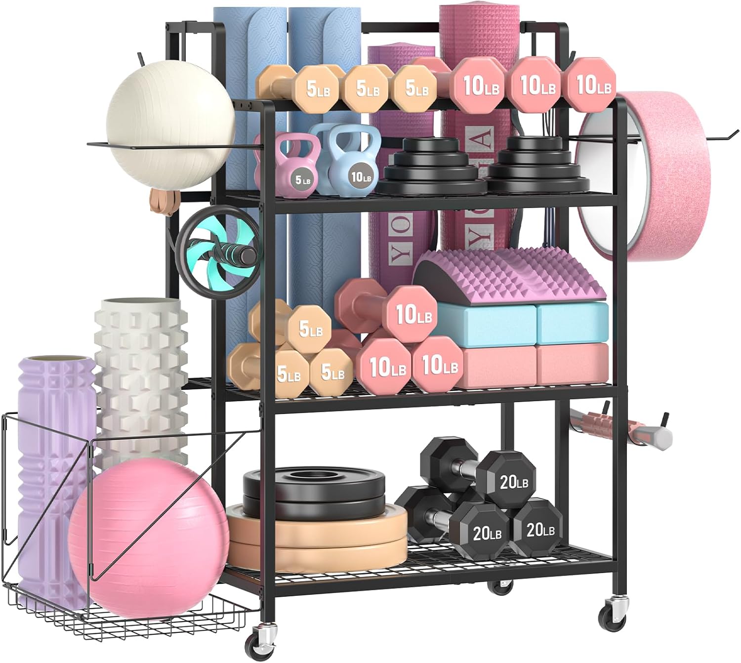 Home Gym Equipment - Rangement pour salle de sport à