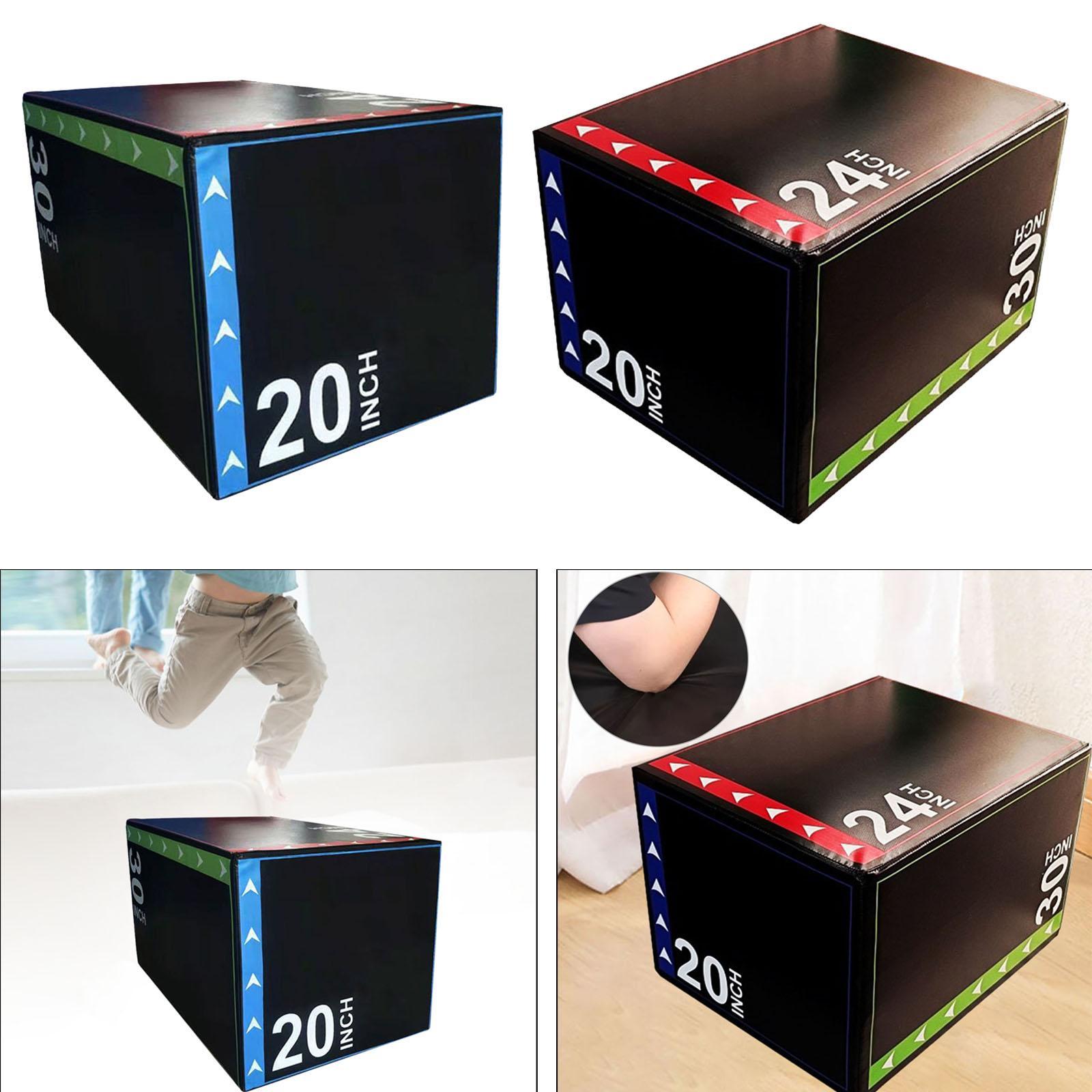 Home Gym Equipment Set - Boîte de saut 3 en 1,