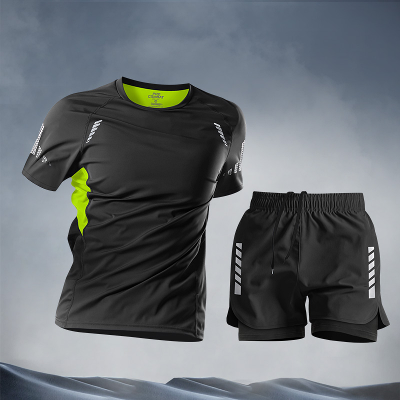 Home Gym China - Ensembles décontractés pour hommes, ensemble short