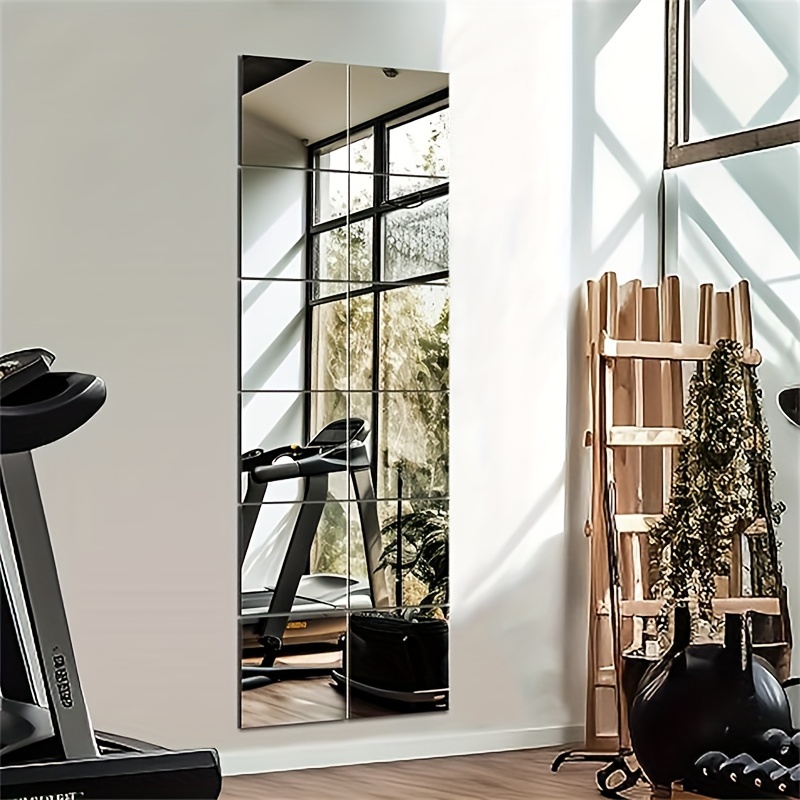 Home Gym For Kids - Autocollants miroir en acrylique Bandwagon 2mm