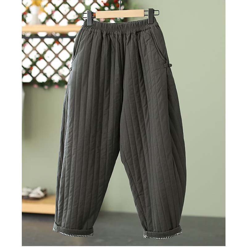 Vertical Leg Press - Pantalon chaud pour femme en coton