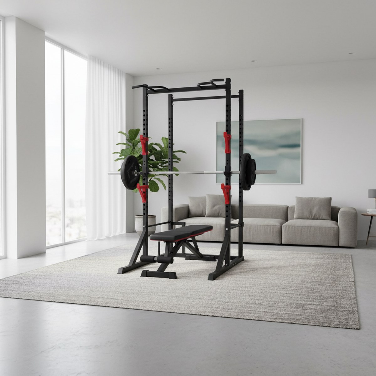 Rack de musculation réglable a - Home Gym Equipment avis et prix