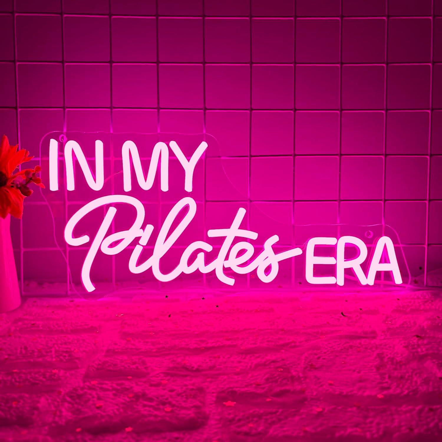 Enseigne néon « In My Pilates  - Home Gym Neon Sign avis et prix