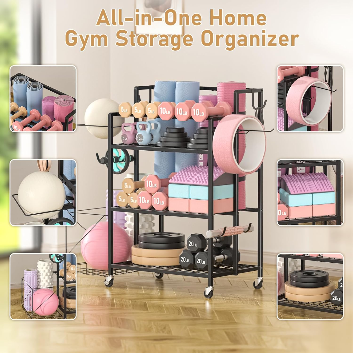 Rangement pour salle de sport  - Home Gym Equipment avis et prix