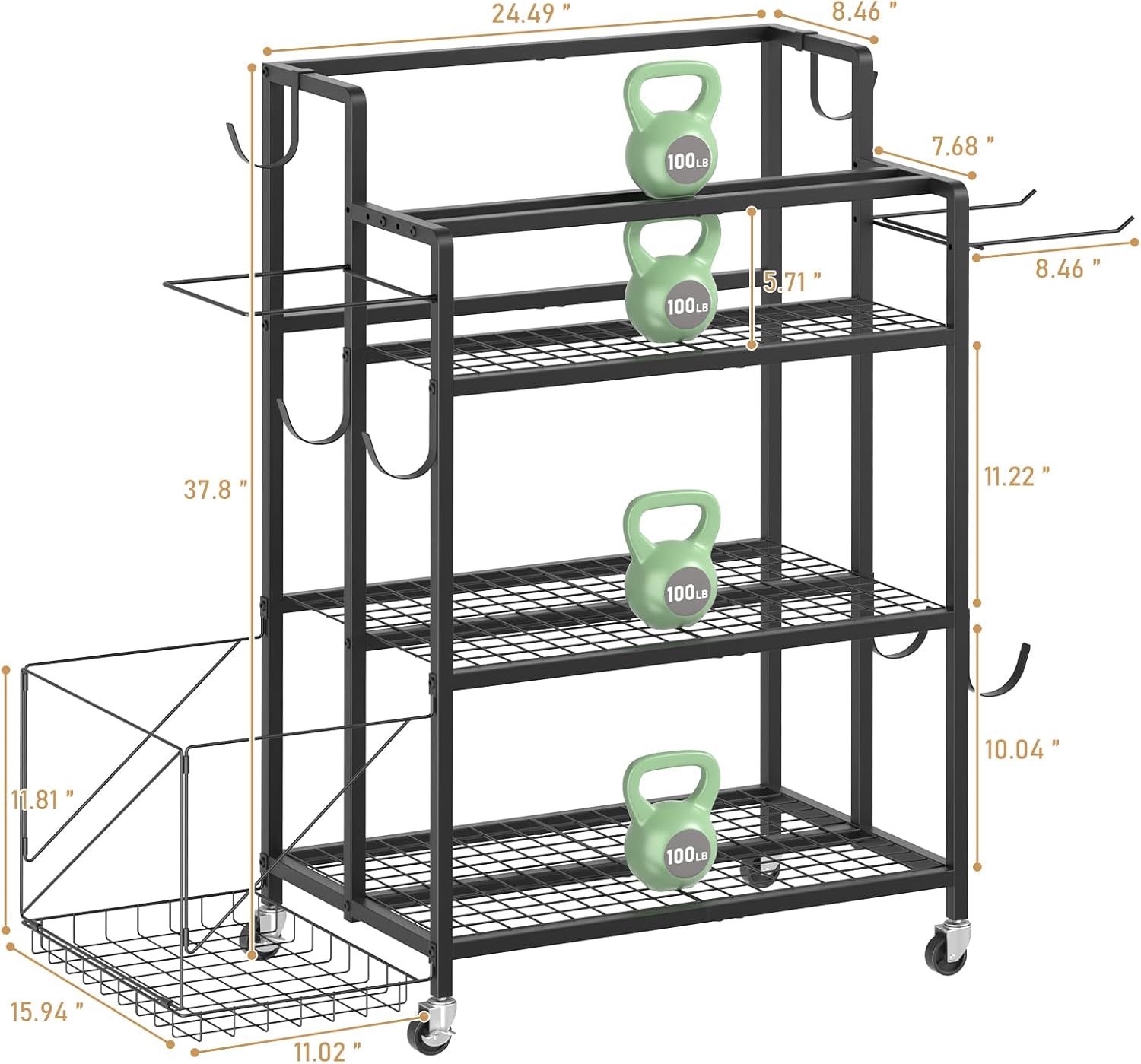 Rangement pour salle de sport  - Home Gym Equipment avis et prix