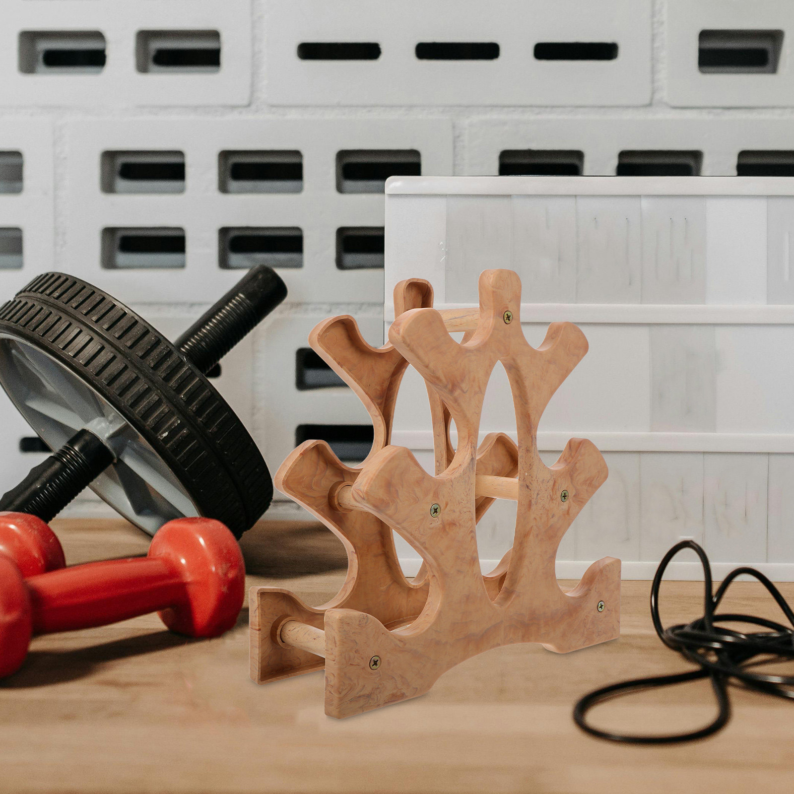 Support pour haltères de petit - Home Gym For Small Spaces avis et prix