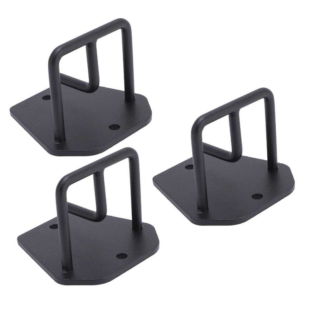 Lot de 3 Ancrages Muraux Noirs - Home Gym Wall avis et prix