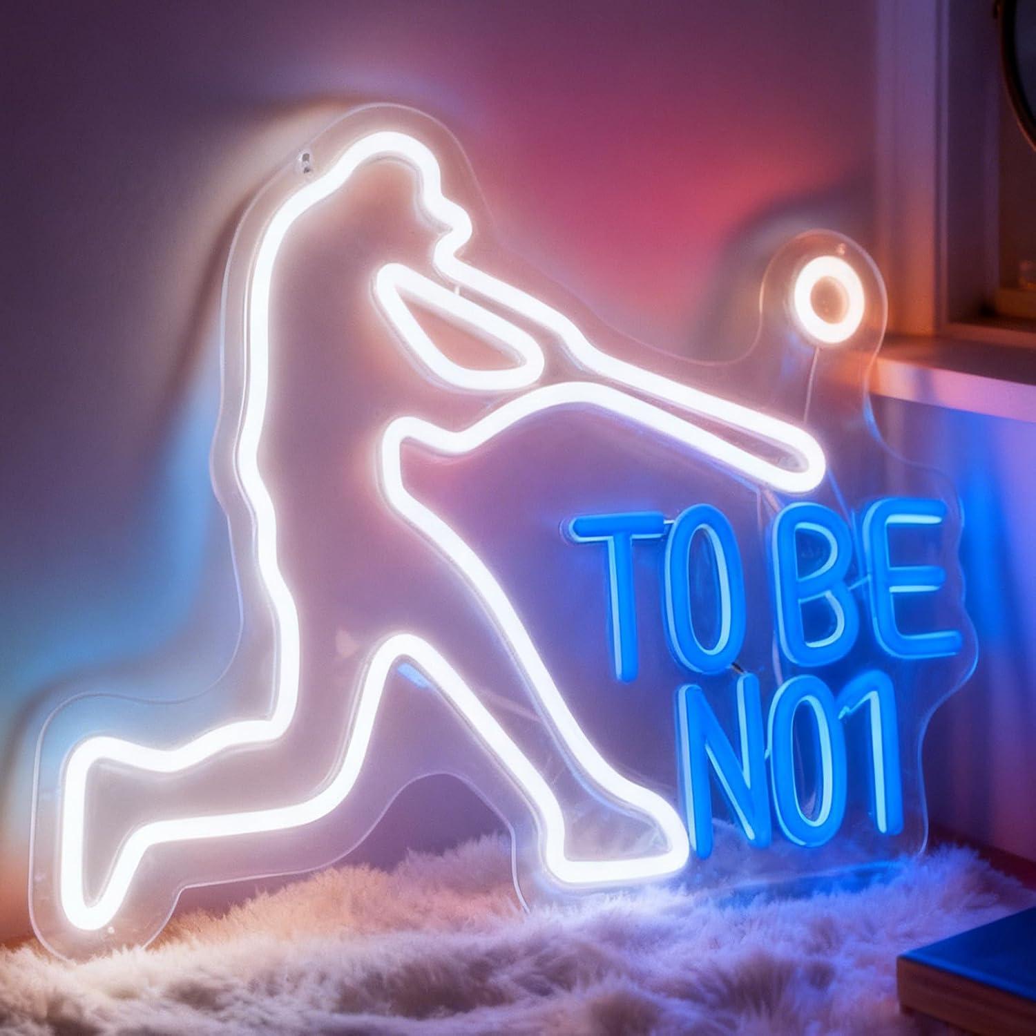 Panneau lumineux néon « To Be  - Home Gym Neon Sign avis et prix