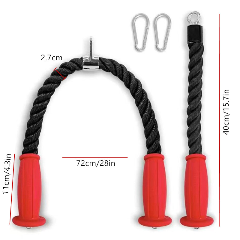 Corde à triceps ergonomique an - Home Gym Equipment Set avis et prix