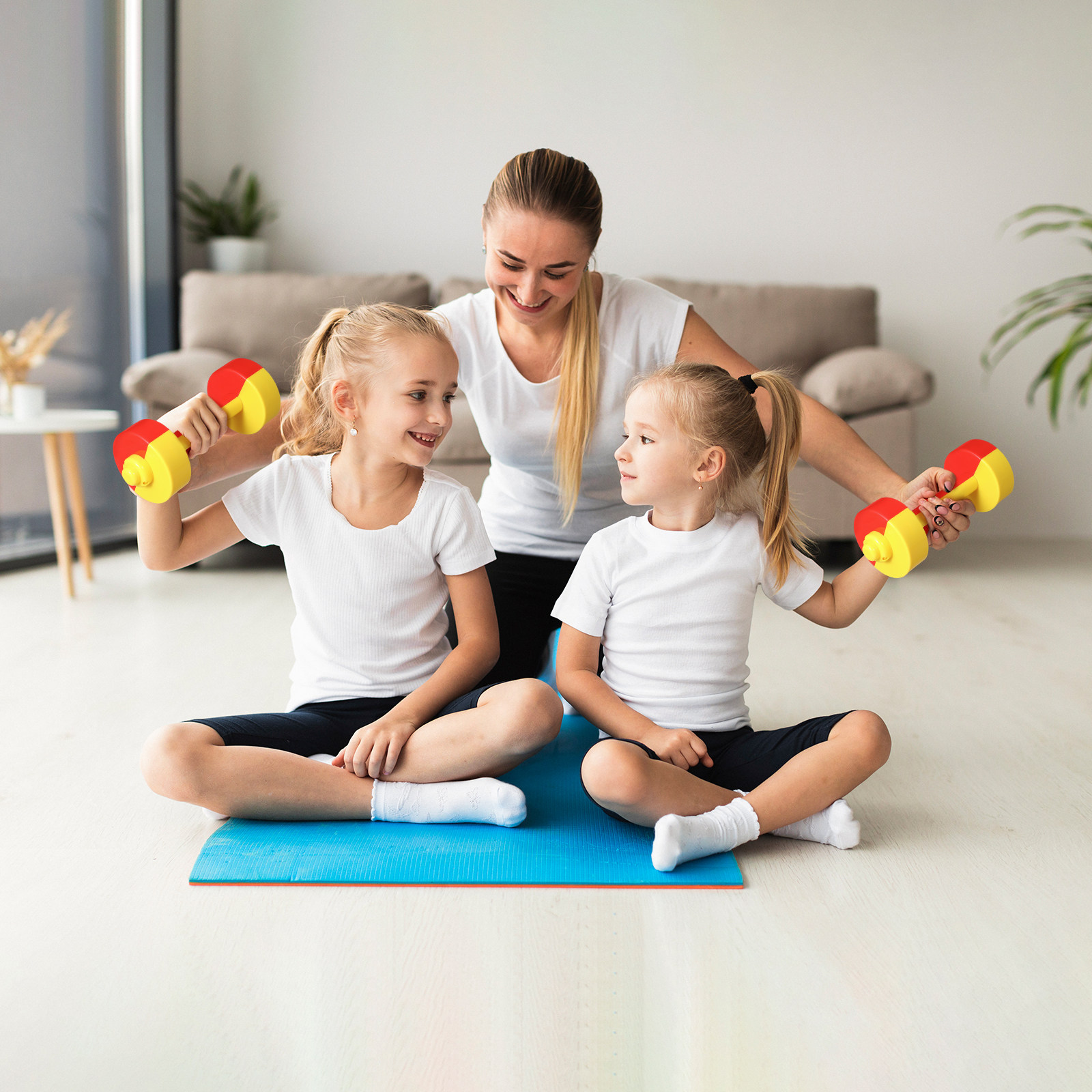 1 Paire d'haltères en plastiqu - Home Gym For Kids avis et prix