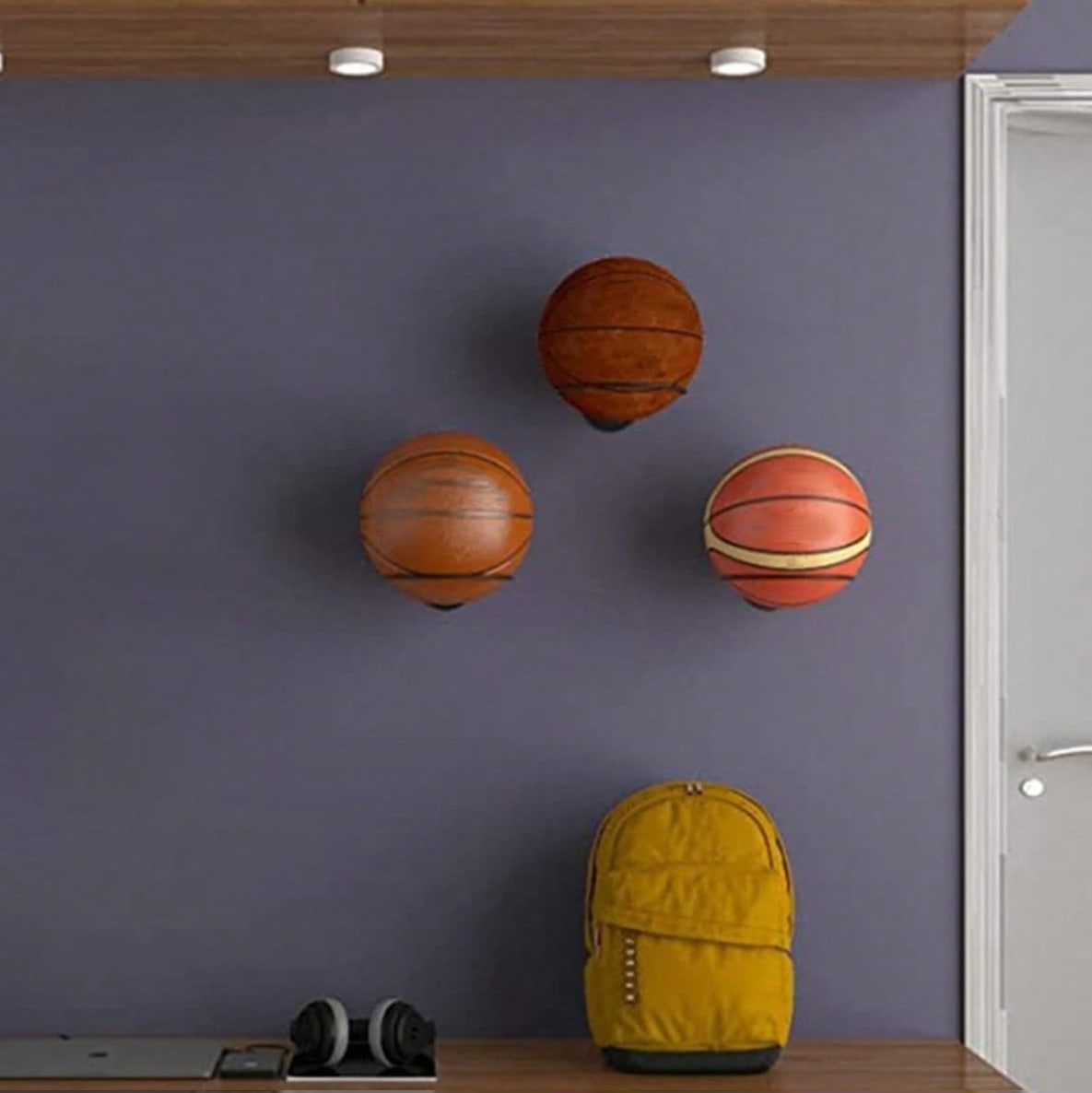 Support mural compact pour bal - Home Gym Design avis et prix