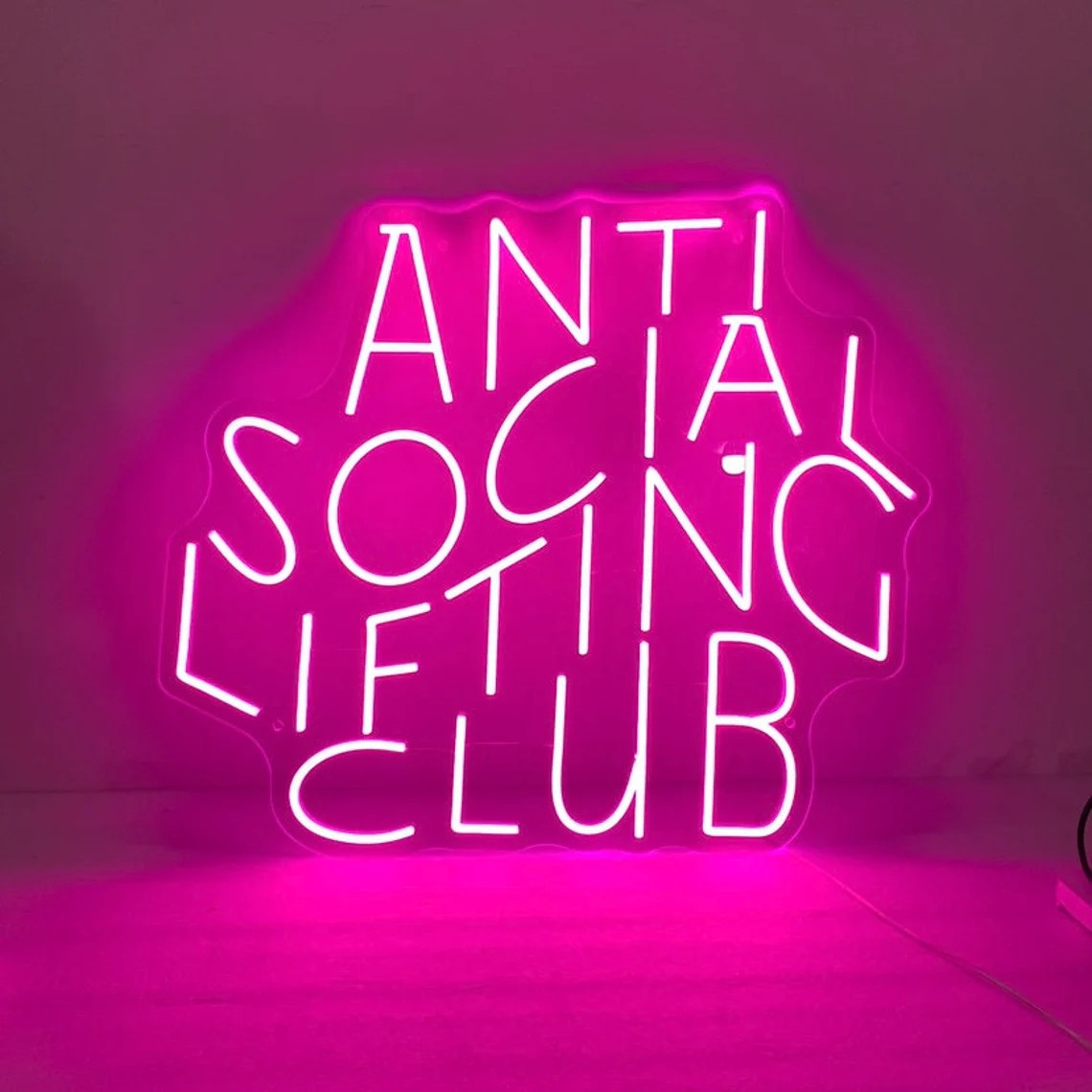 Enseigne au néon de club de le - Home Gym Neon Sign avis et prix