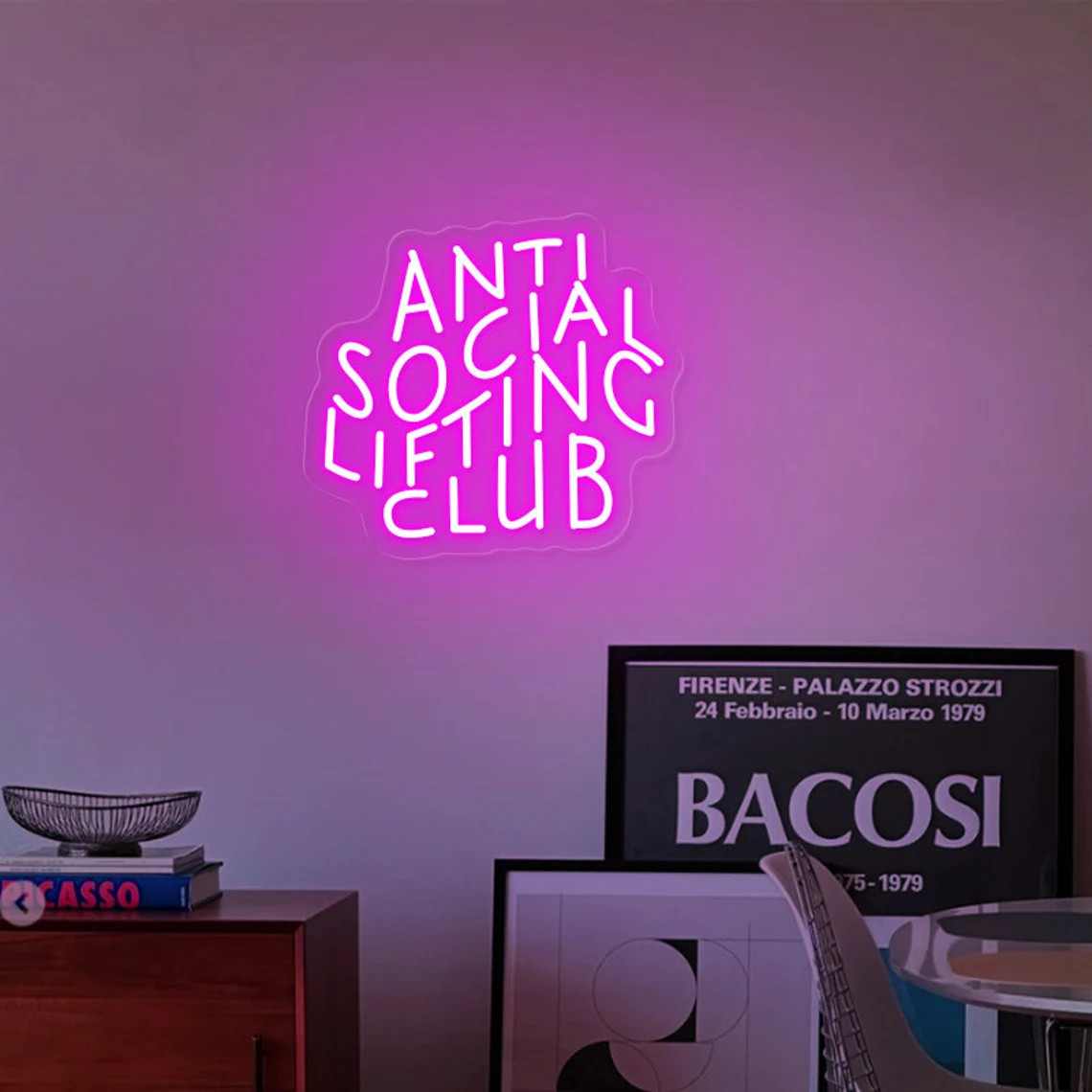 Enseigne au néon de club de le - Home Gym Neon Sign avis et prix