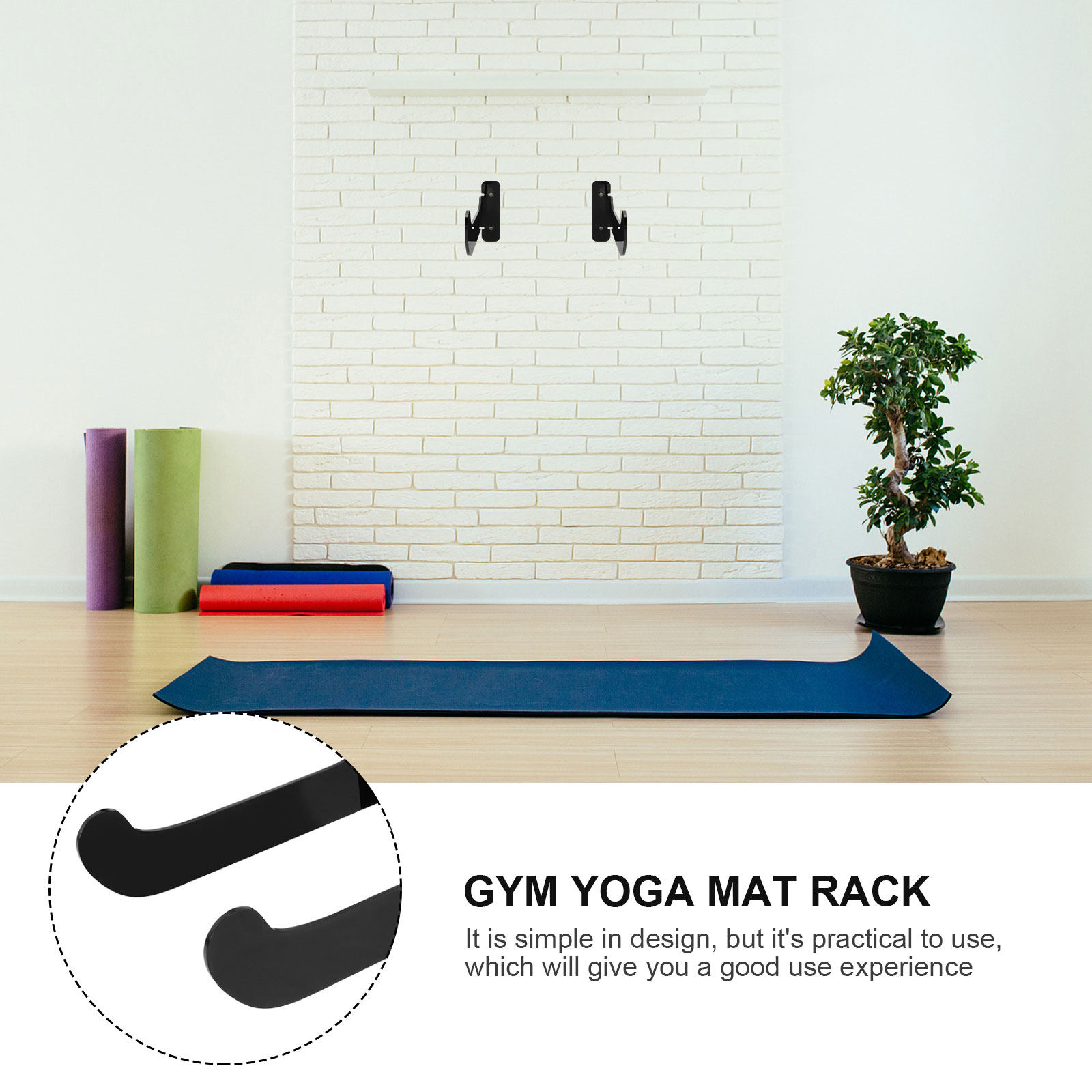 1 paire de supports muraux pou - Home Gym For Small Spaces avis et prix