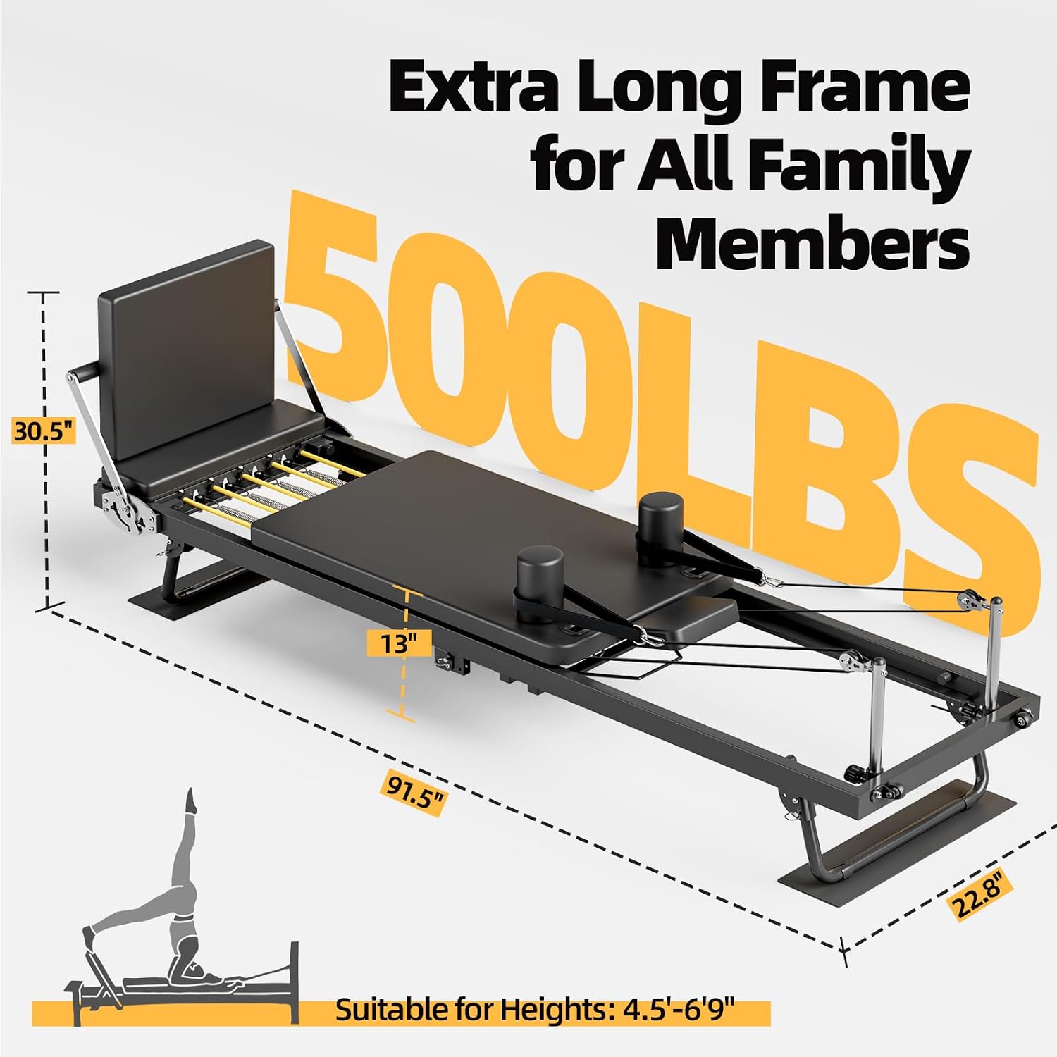 Machine de Pilates pliable, éq - Home Gym Equipment Set avis et prix