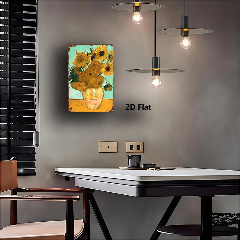 Panneau mural en métal Van Gog - Home Gym Icon avis et prix